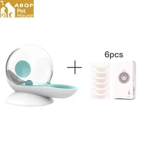 2 8l dog cat snails bubble automatic cat water bowl fountain for pets water dispenser large cat dog drink with filter element