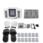 HANRIVER стимулятор для всего тела Расслабляющий массажер для мышц импульсные десятки акупунктурные терапевтические тапочки перчатки с электродными прокладками