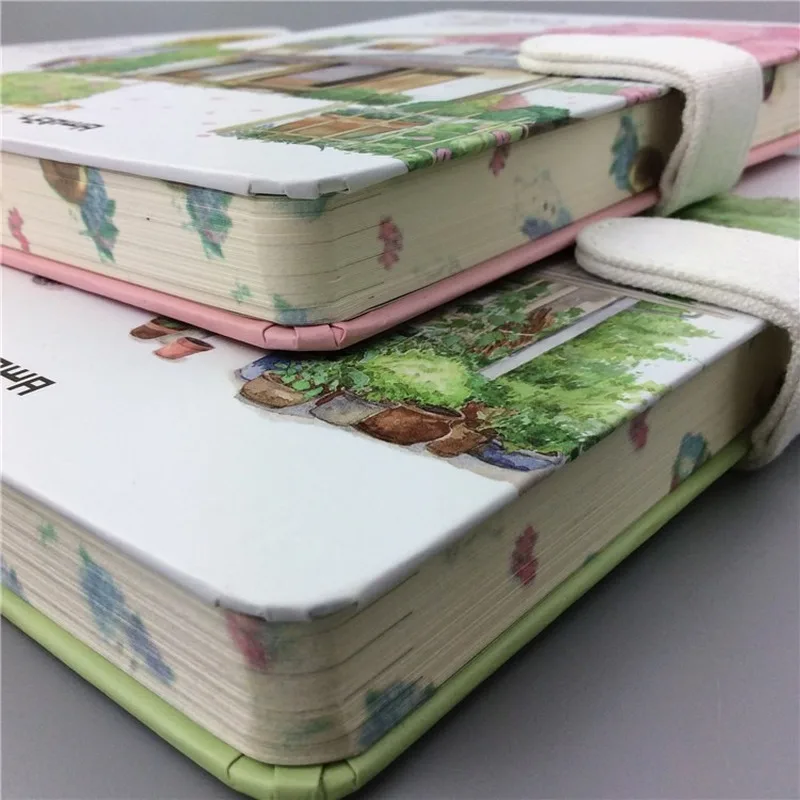 Маленький новый ручной счет 32K цветная страница магнитная пряжка чистый блокнот