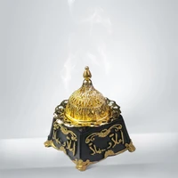 middle east ceramics incense burner holder censer retro arabic resin incense burner home decoration desktop aromatherapy burner