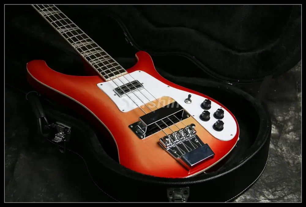 Высокое качество 4 струны для гитары Ricken электрическая бас гитара Z QW3 Вишенка