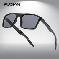fuqian vintage square men sunglasses polarized fashion plastic women sun glasses stylish driving shades sports eyewear uv400