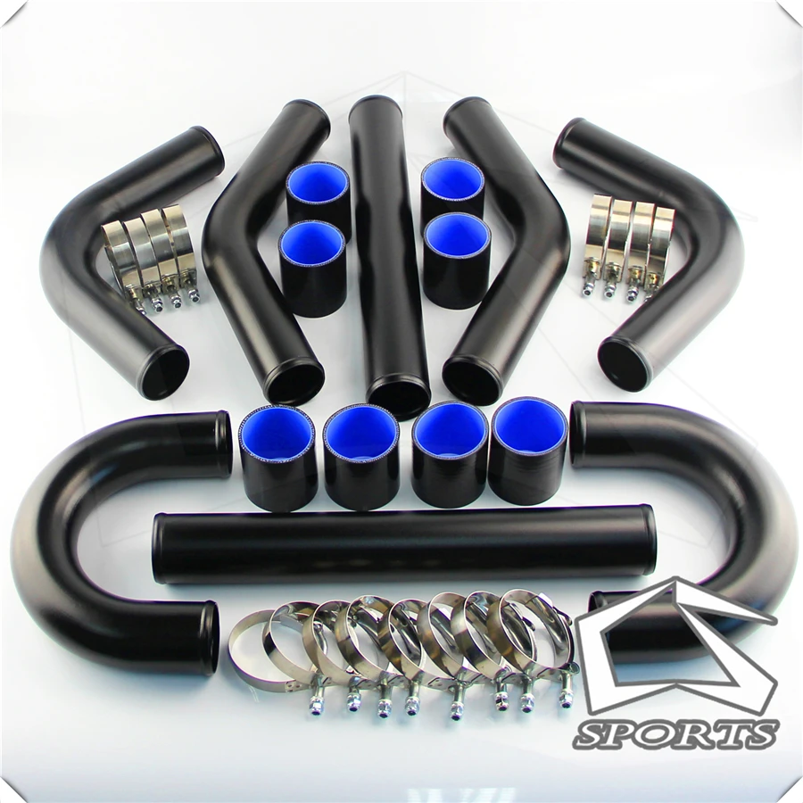 Универсальный комплект труб для интеркулера 2 дюйма 51 мм с турбонаддувом 8
