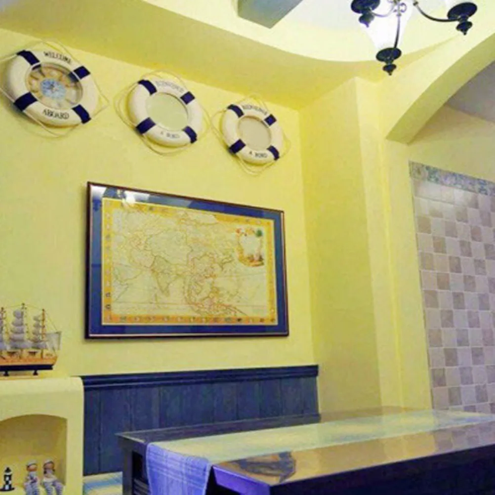 1 шт. креативный спасательный круг лодка морской буй подвесной на корабле в