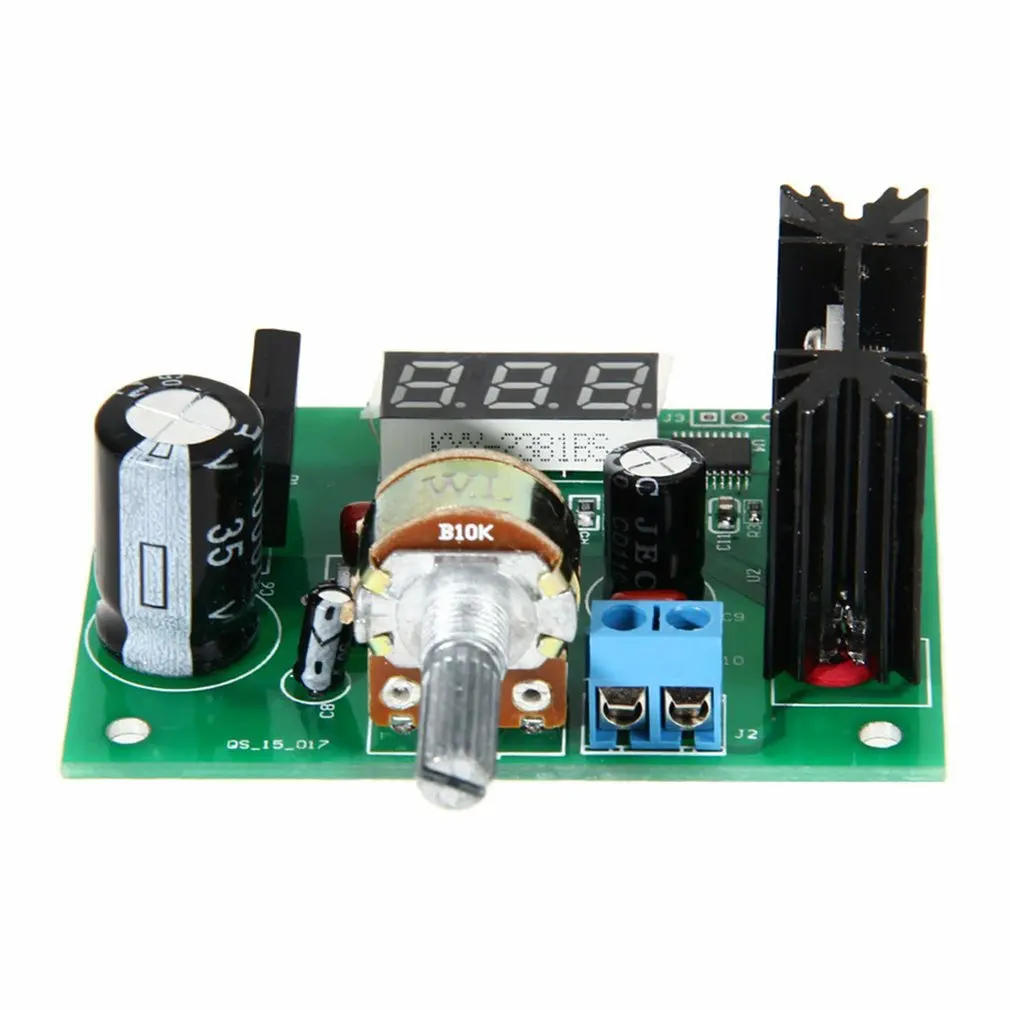 

LM317 DC/AC Voltage Regulator Power Supply Module LED Display Versatile Green Ower Supply Module Speed Controller For DC Board