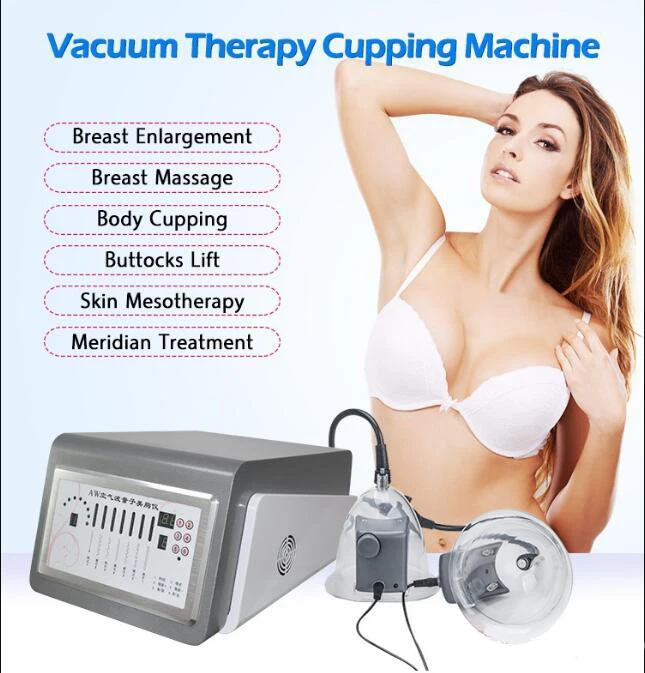 

2020 new design Breast sucking and massage/vacuum breast enlargement SPA machine/Vacuum therapy buttocks lifting machine
