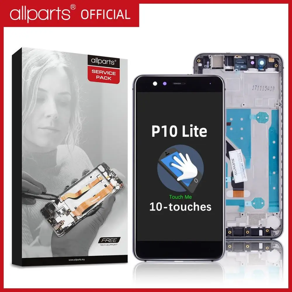 исплей для HUAWEI P10 Lite Nova was lx1 lx2 WAS LX1 LCD в сборе с тачскрином на рамке Оригинал