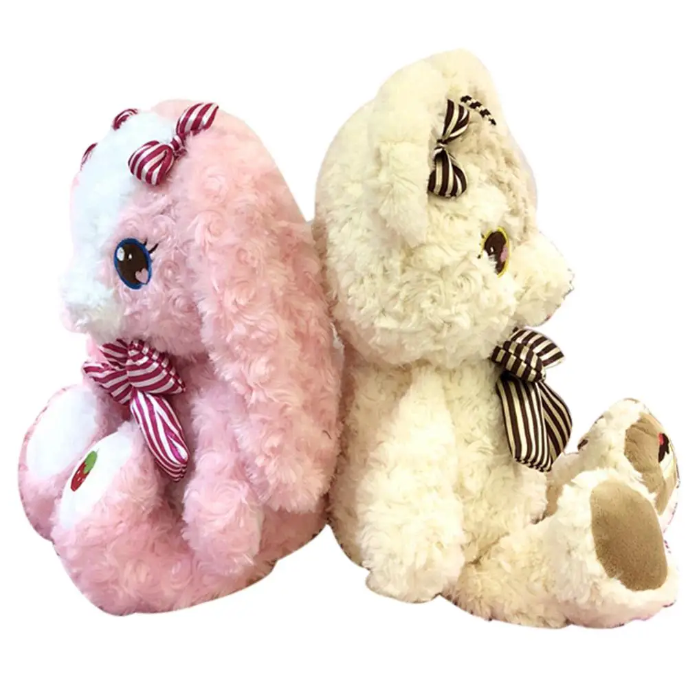 

Kuulee Plush Toy Cake Bear Strawberry Rabbit Cake Bear Doll PP cotton Short type Plush toy Color is bright and beautiful