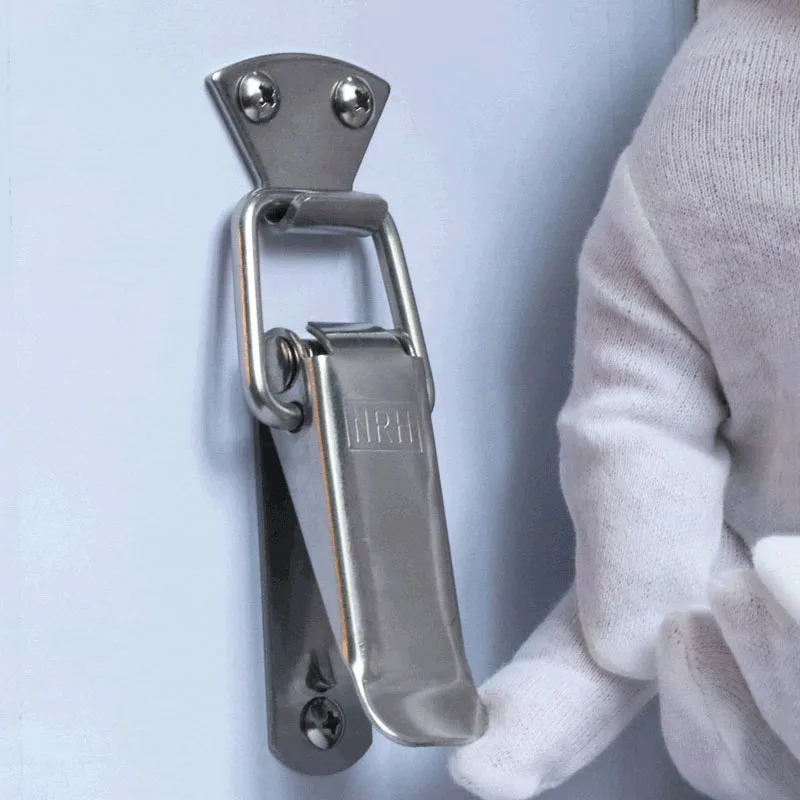 air box hasp bag part cabinet lock wooden case buckle toolbox safety latch machinery instrument equipment fastener 5102a free global shipping