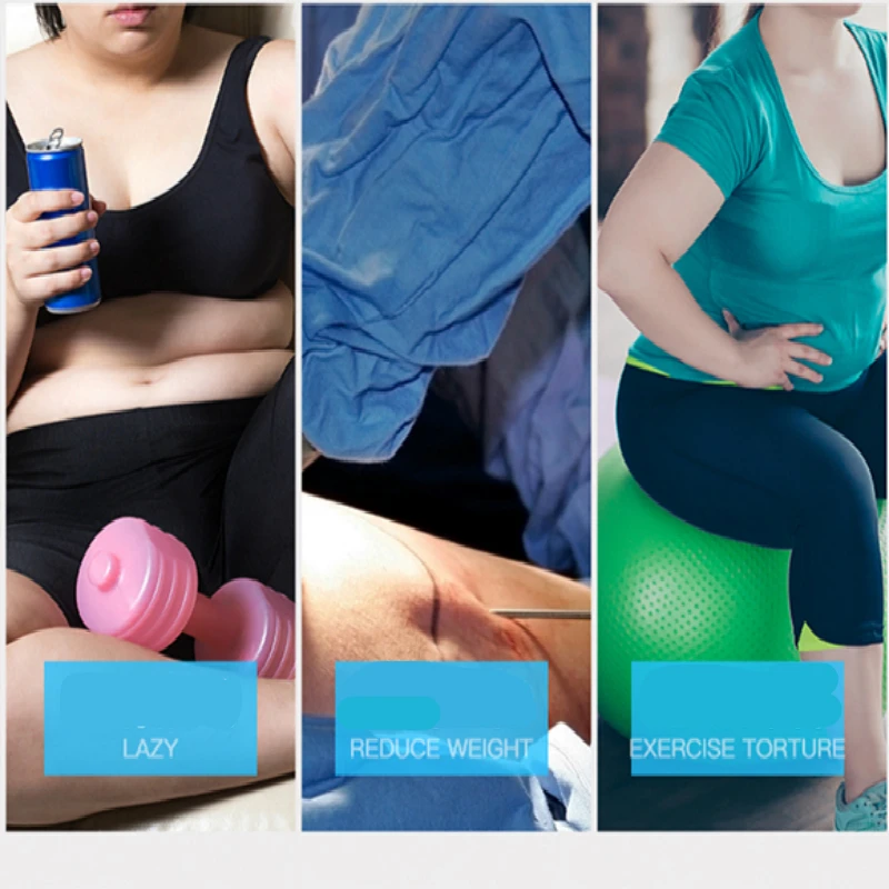 Вибрационный массажер для сжигания жира похудения машина ленивых людей пояс