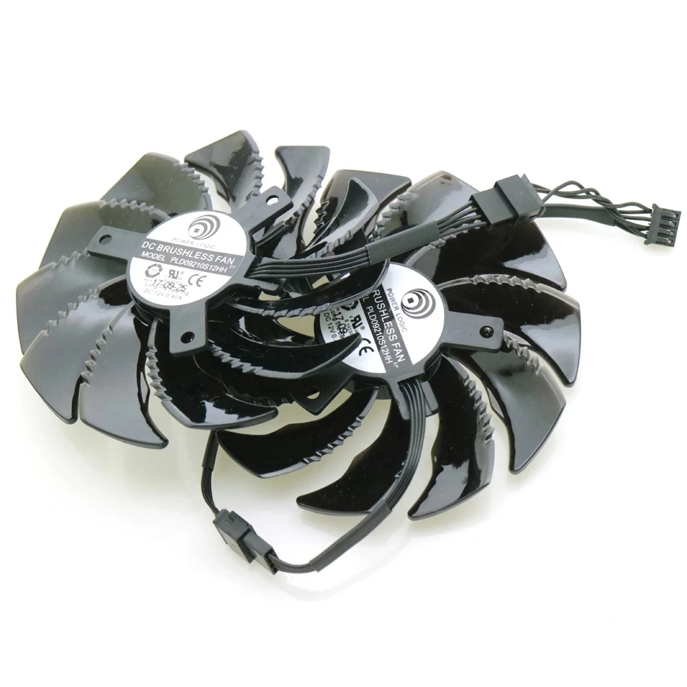 Вентилятор охлаждения графической карты PLD09210S12HH 12 В 0 40 а 87 мм для Gigabyte RX480 RX570 GTX1070