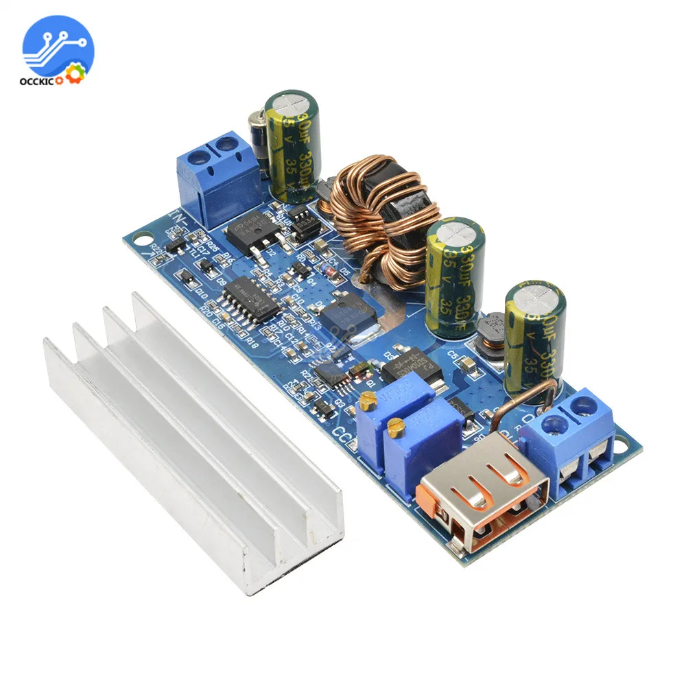 Модуль зарядного устройства USB 80 Вт высокая мощность от 2 до 24 В 3 30 в Повышающий