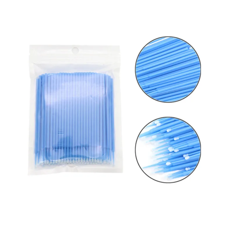 Реснички 100 шт/упак. одноразовые кисти для макияжа тампоны прочные Микро тушь