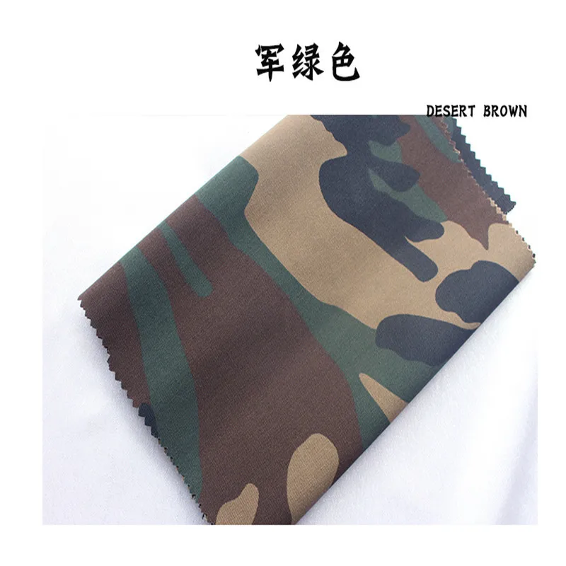 Утолщенная износостойкая ткань из полиэстера/хлопка с принтом саржевого