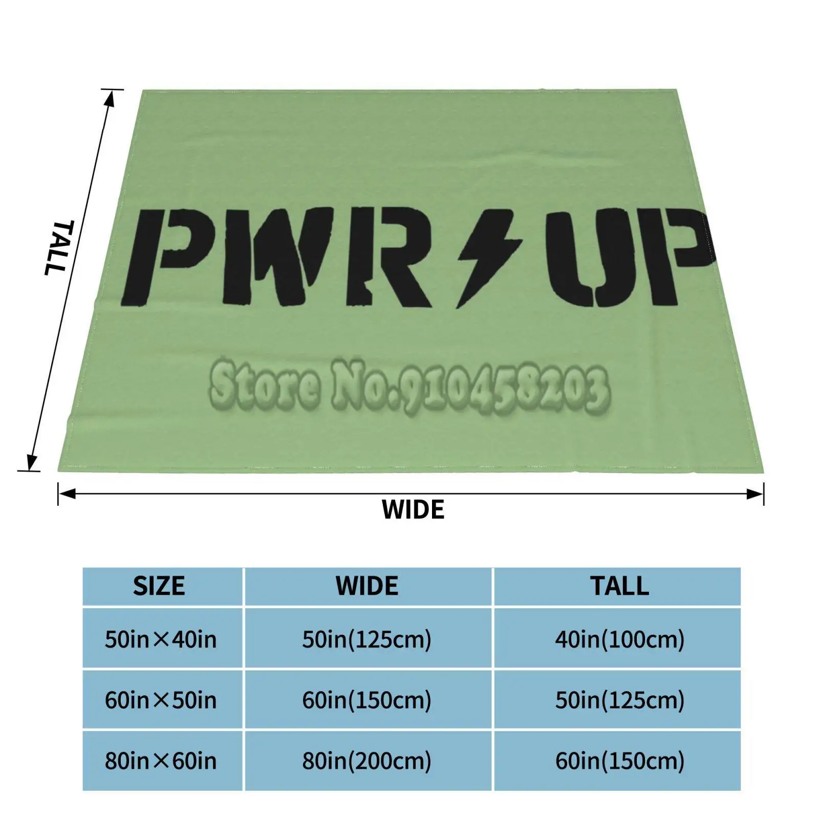 Классические наклейки Pwr Up футболки | Одеяло для дивана фотопечать теплое