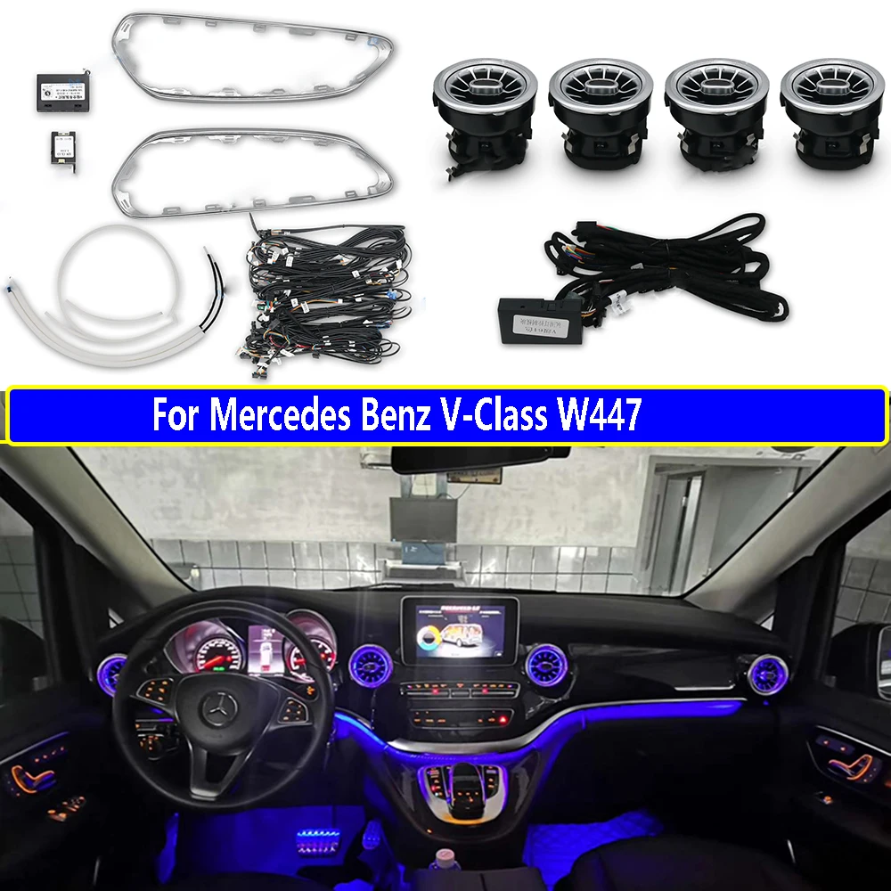 

Вентиляционная решетка для Mercedes Benz V-Klass W447 V260, 64 цвета