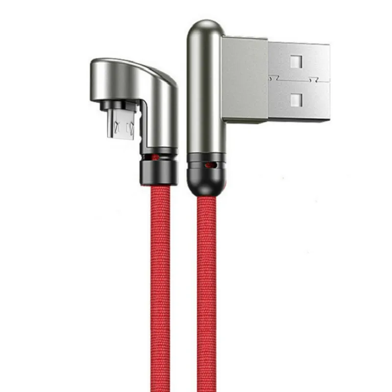 

Mobile games USB 2.0 Elbow Connector compatible for lightning Charging Data Cable