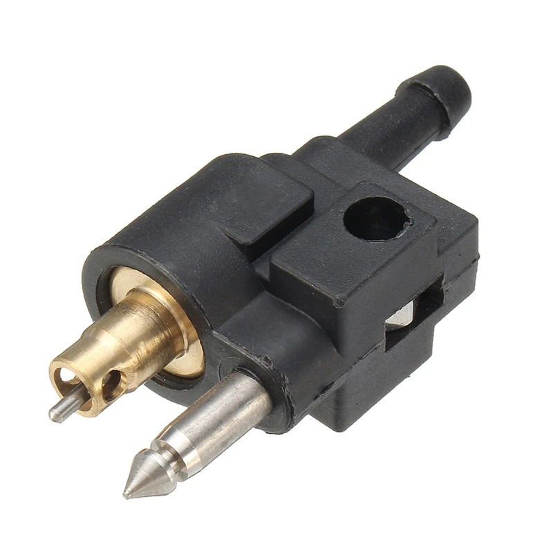 

Outboard Engine Fuel Line Connector Black Outboard Gasoline Fits 1/4 Inch Hose Line For Yamaha Outboard Motor Fuel Pipe 6Mm Male