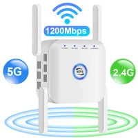 5g wifi repeater wifi signal amplifier 5ghz wifi extender long range wi fi booster router wi fi 1200mbps 5g 2 4g repiter