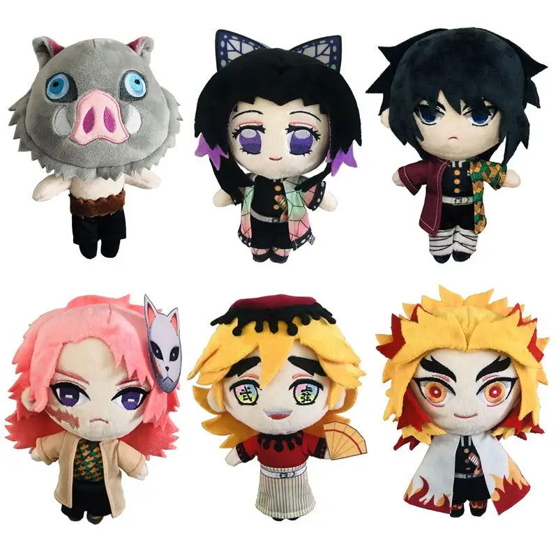 Игрушка плюшевая демоническая Slayer: Kimetsu No Yaiba аниме плюши ренгоку синдзюру