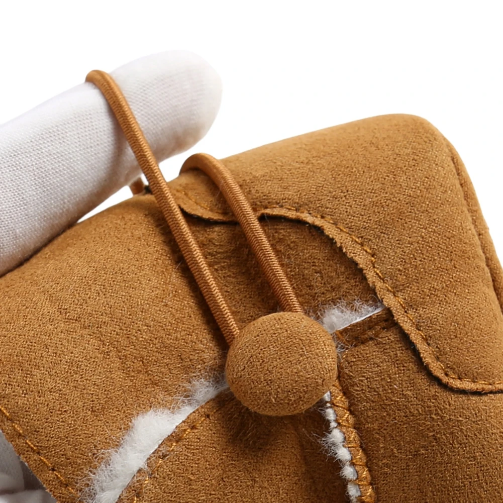 Botas c&aacute;lidas para beb&eacute;s reci&eacute;n nacidos, botines de nieve de suela suave, para primeros caminantes, de 0 a 18 meses-5