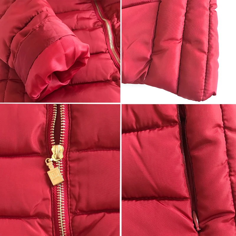 

Female Coat Autumn With Fur Collar Hooded Cotton Padded Winter Jacket Women Short Outwear Basic Jacket