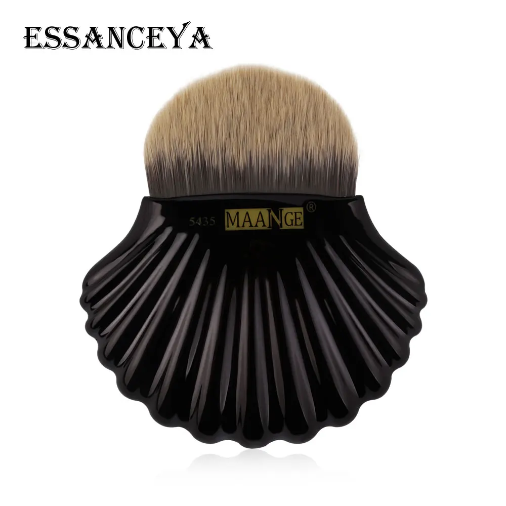 single brush Essanceya 1 шт. основа кисти для макияжа Набор тонального крема для век Румяна Косметическая Кисть для макияжа contour Pro Кисть для макияжа с коробкой и подарки - Handle Color: single brush