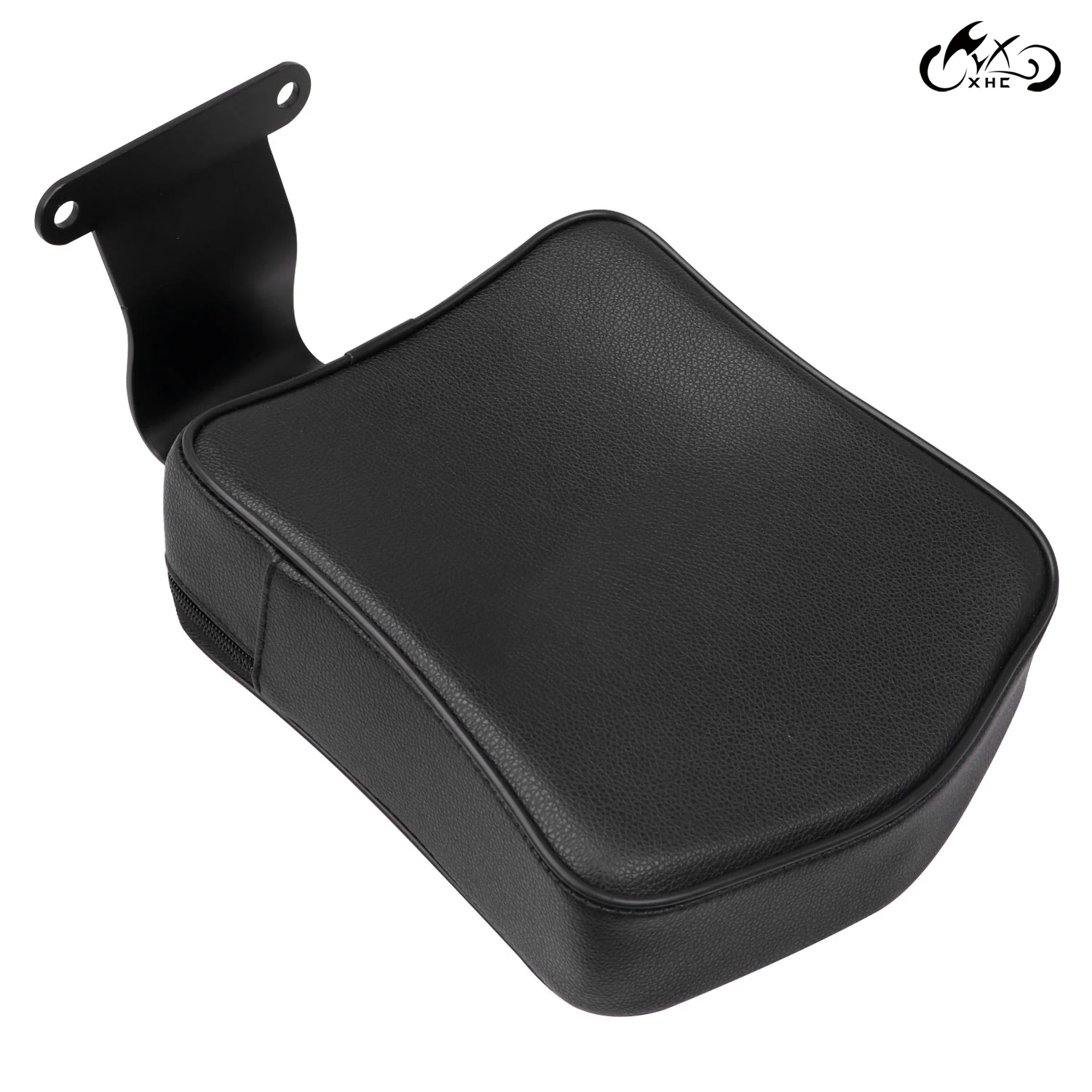 Motor Black Rear Leather Passenger Sissy Bar Backrest For Honda VTX 1300 1800 |