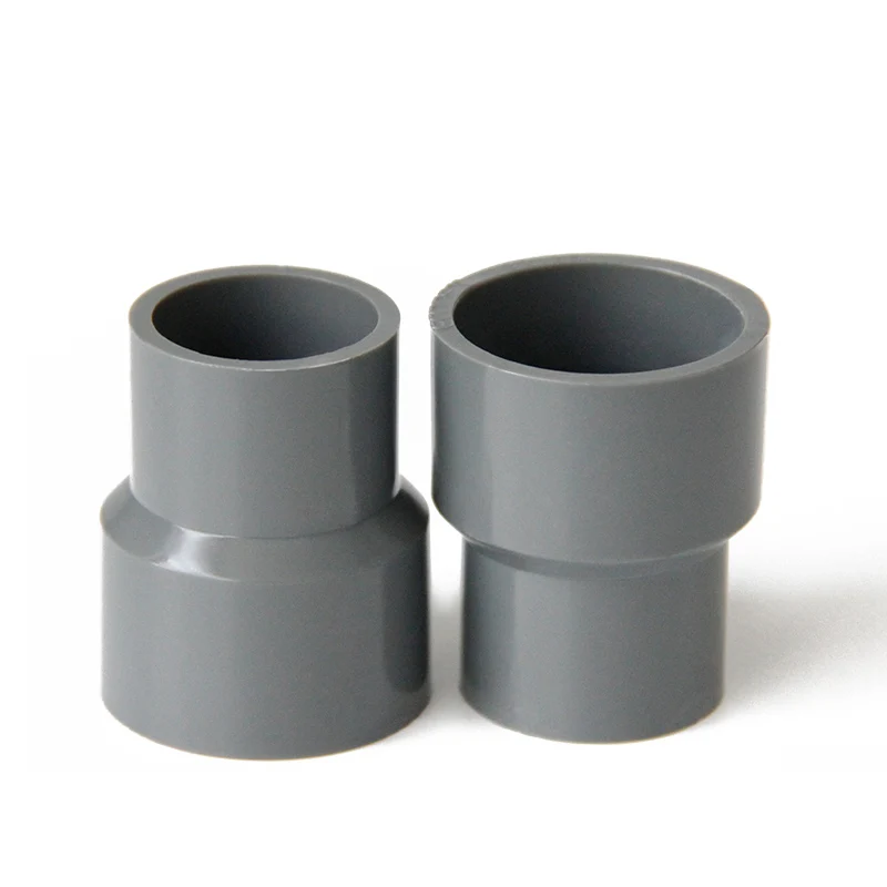 Соединительная труба из ПВХ для сосков серый переходник аквариума 20 мм 25 32 40 50