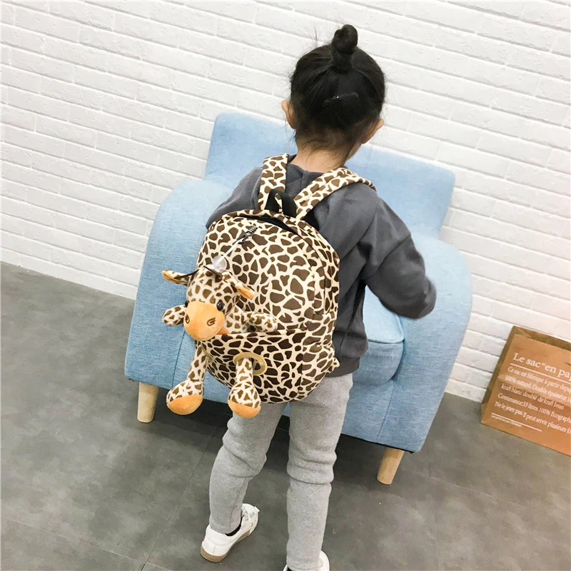 Милая детская школьная сумка с изображением тигра Детский рюкзак рисунком