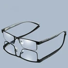 Высокое качество титановые очки для чтения для женщин и мужчин; Антибликовыми свойствами светильник для чтения очки Винтаж Синий светильник Блокировка прозрачные очки