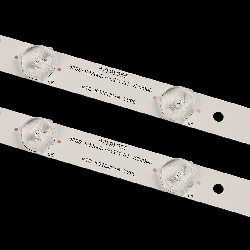 

3PCS For Skyworth LE32D99 32E61HR TCL LE32D99 Light Bar 471R1055 4708-K320WD-A4211V01 K320WD 4708-K320WD-A4211V11 K320WD