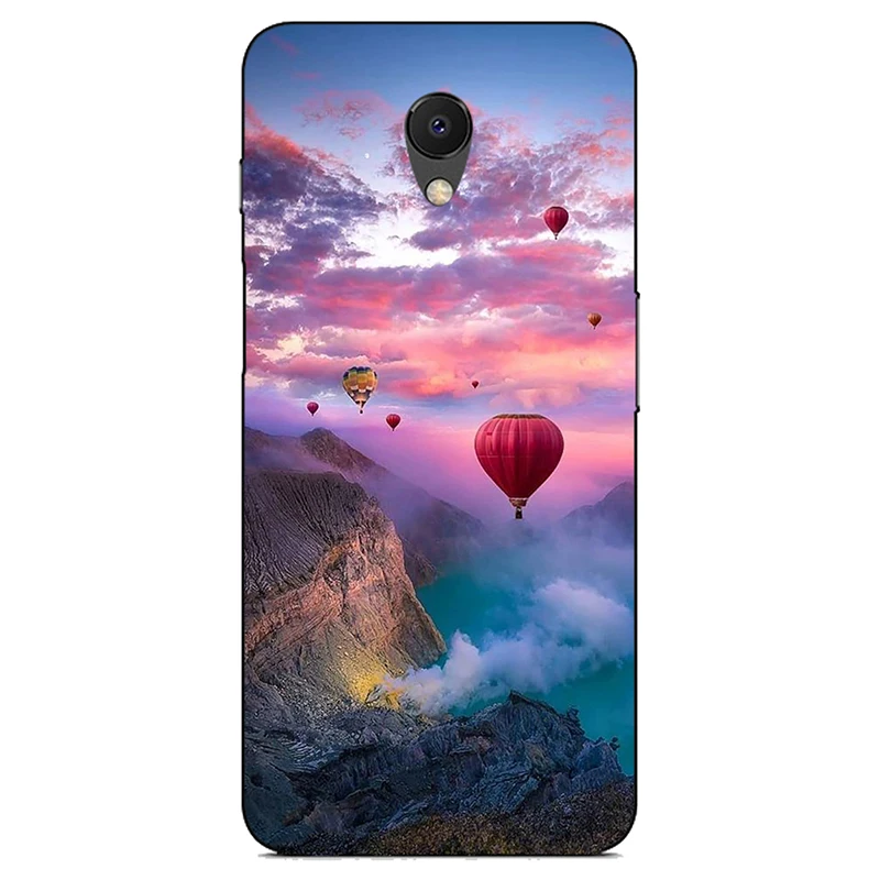 Модный чехол с принтом для Meizu Pro 6 Plus / PRO6 крутой Мягкий силиконовый телефона
