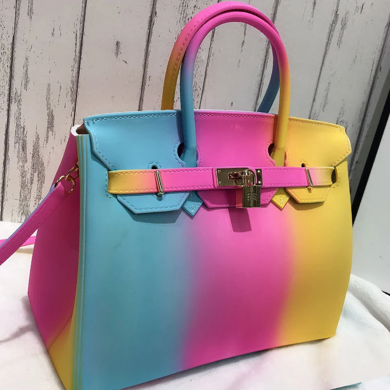 

Gradient Color Tote Bags For Women 2021 Handbags Shoulder Bags Sac Bandouillere Femme Bolsos Para Mujer Torebka Damska Bolsa