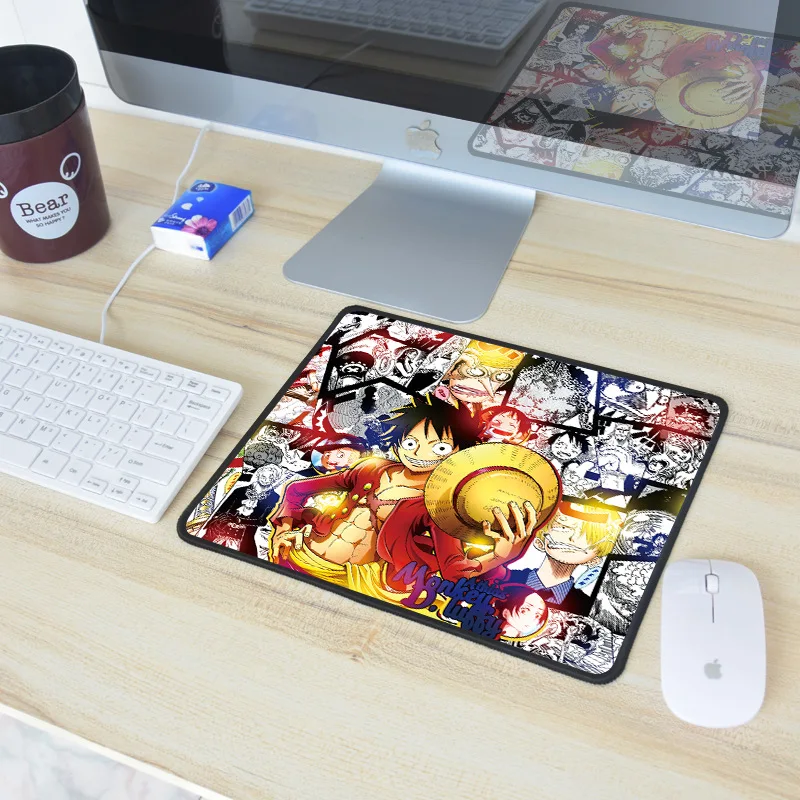 

XNCORN Waterproof Mousepad Small Cartoon Anime Mouse Pad Game Creative Table Mat Game Player Mousepad Suitable For Laptop Office