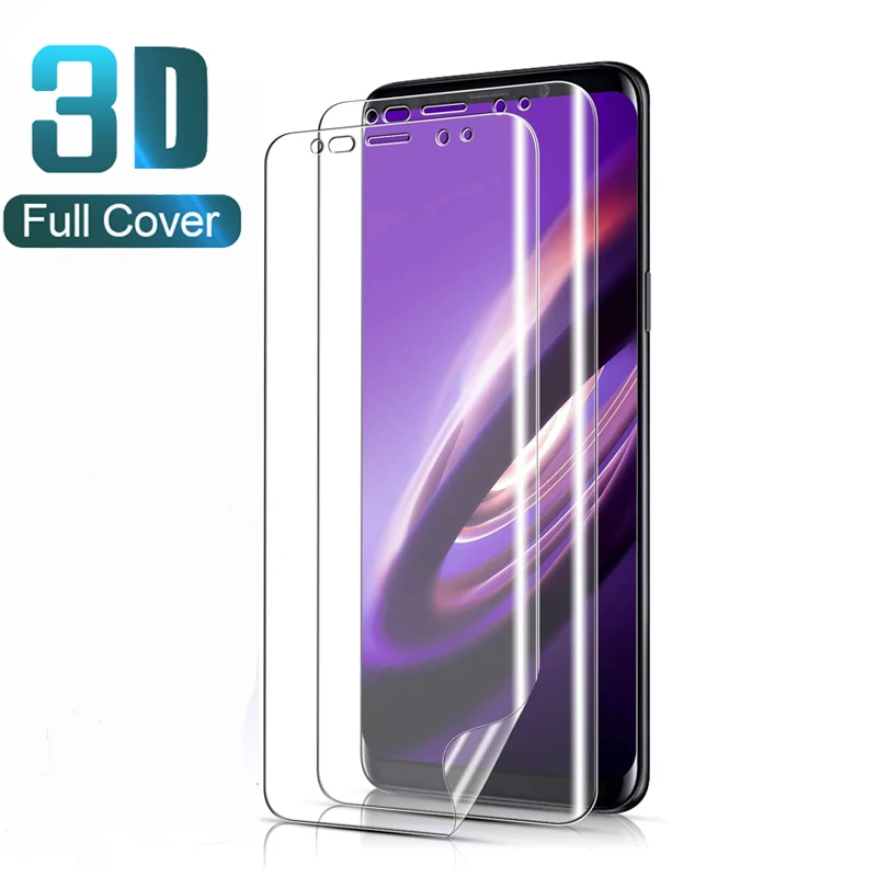 Мягкая пластиковая защитная пленка для Samsung Galaxy Note 10 20 S10 S20 полное 3D покрытие HD