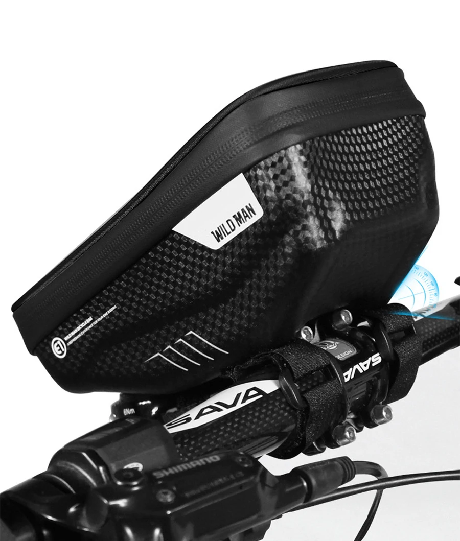 NEWBOLER 6.5in сумка для велосипеда Чехол для мобильного телефона для велосипеда водонепроницаемый рулевой передний Топ труба велоинструменты сумки велосипедные аксессуары