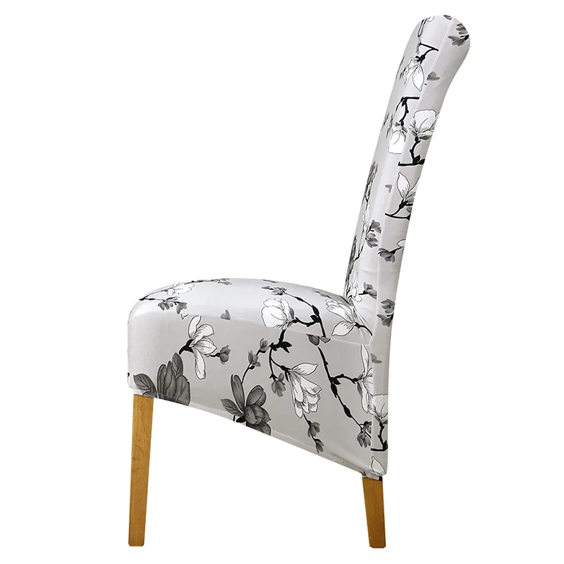 Чехол для стула большого размера Декоративные Чехлы из спандекса с высокой