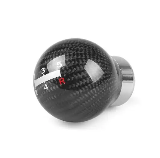 5 Speed Car Carbon Fiber Aluminum Manual Gear Shift Knob Lever Fit For BMW Toyota Honda Mazda Ford Audi Passat | Автомобили и