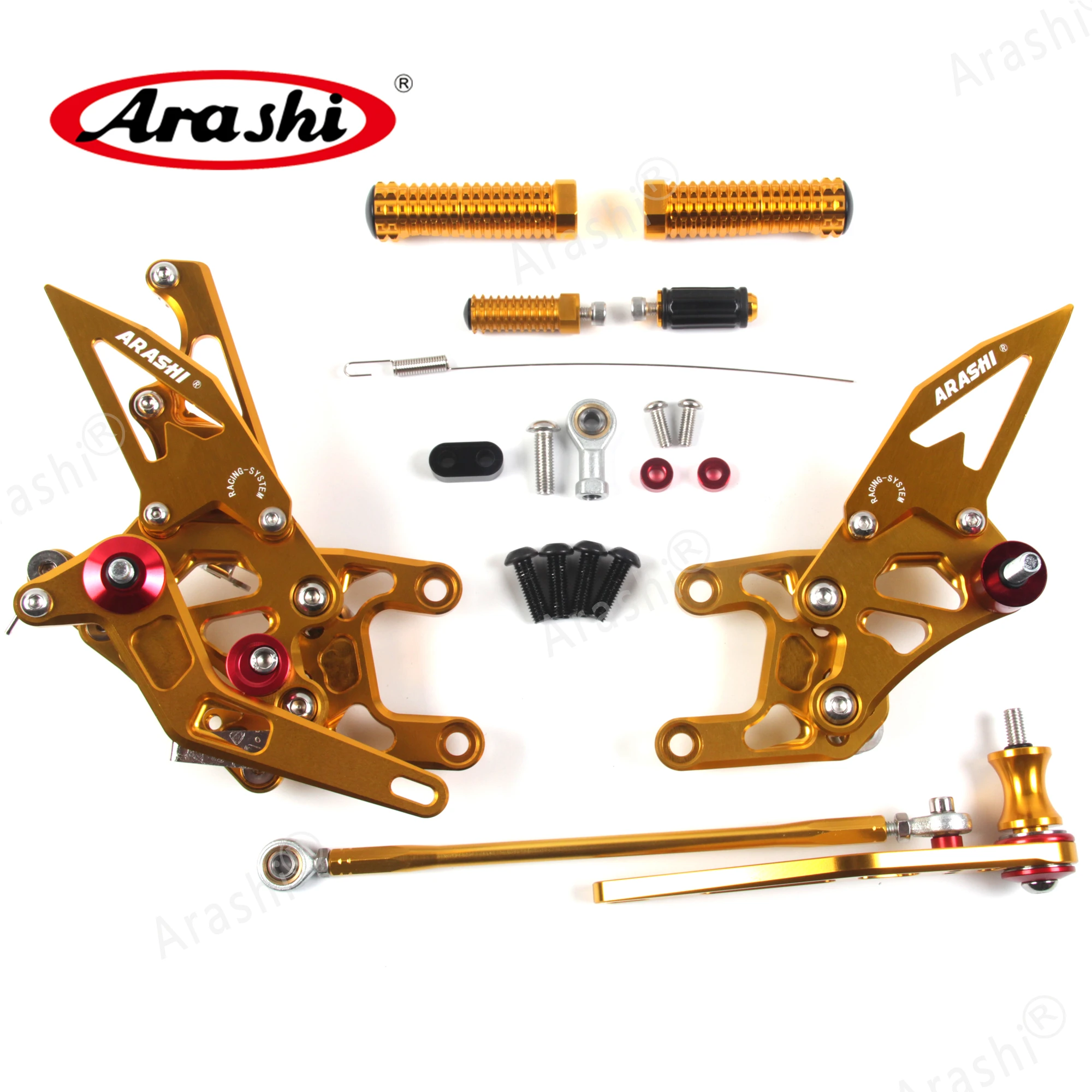 Араши для HONDA CBR1000RR 2004- с ЧПУ Регулируемая подножка Rearsets подножка CBR1000 CBR 1000 RR 2012 2013