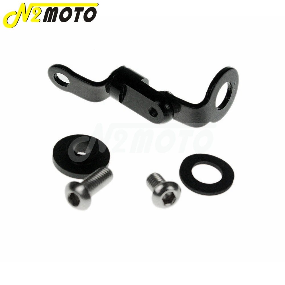 Насос тормозной муфты для мотоциклов черный алюминиевый Универсальный