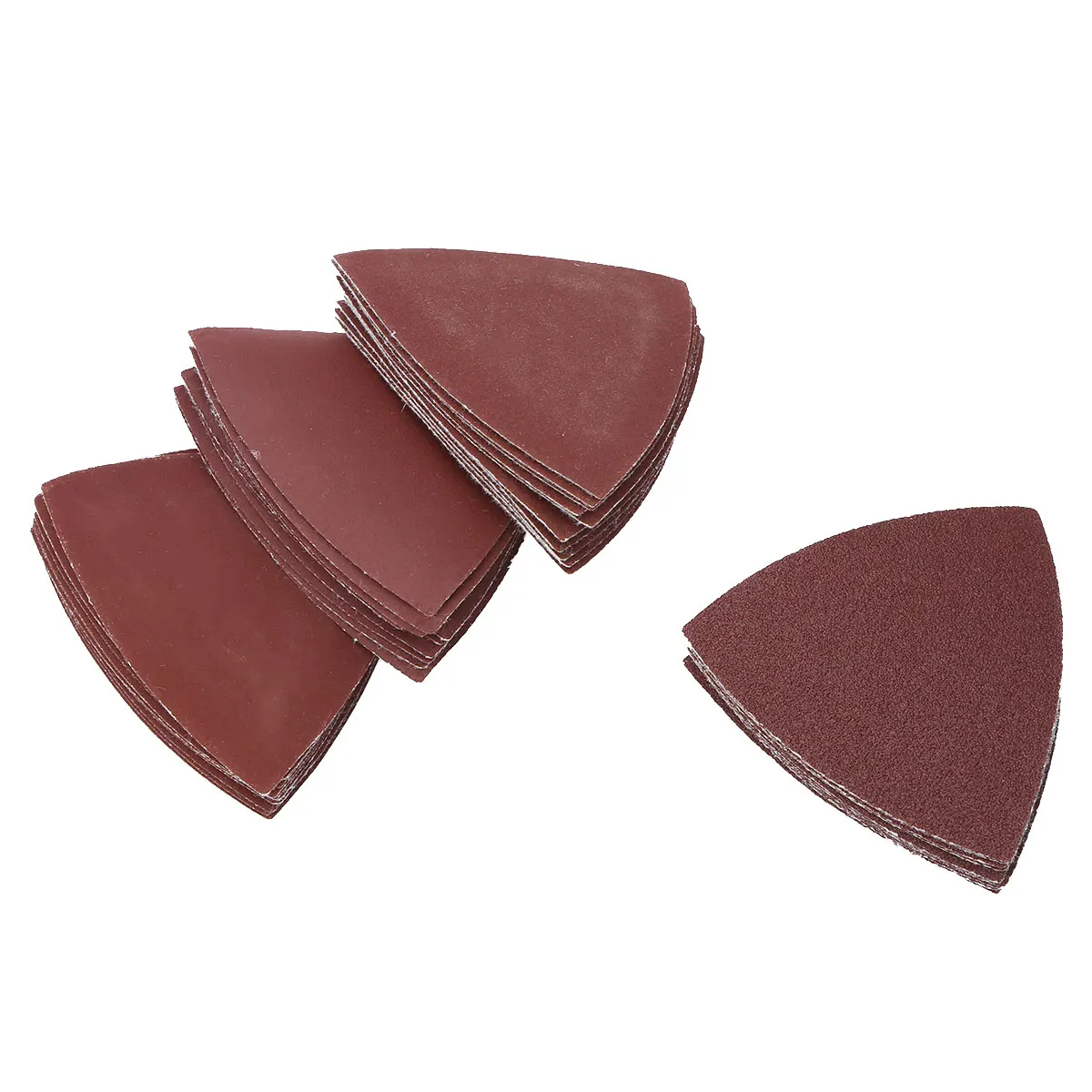 40/50 шт треугольной формы оксид алюминия абразивное шлифование наждачной бумагой