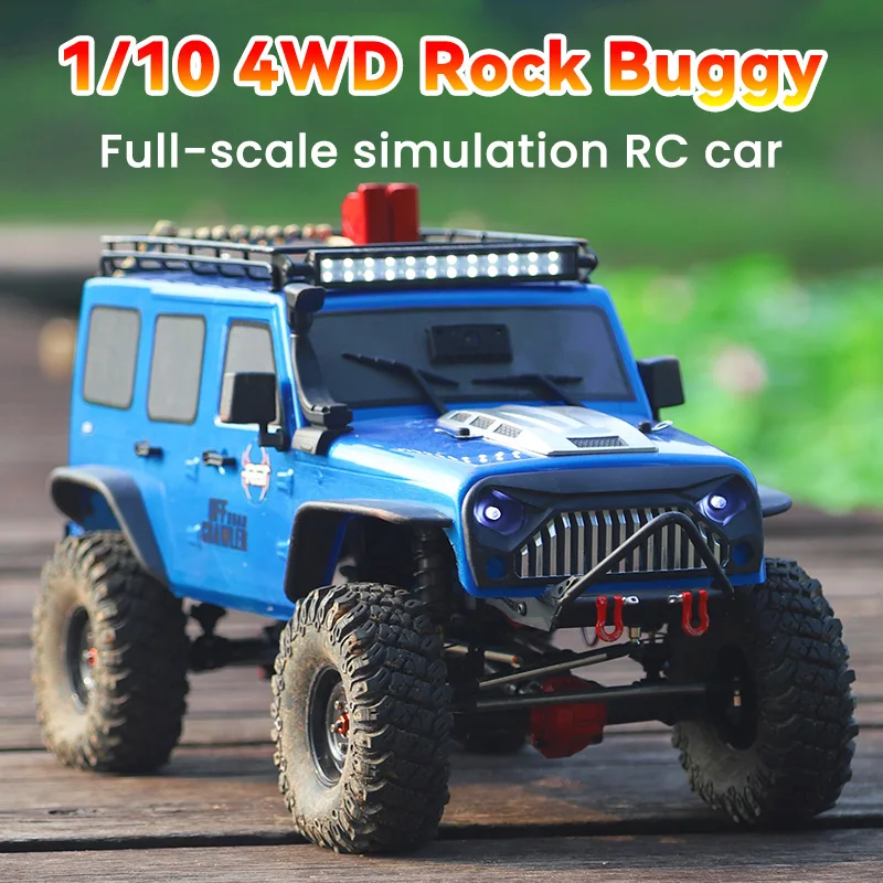 RGT RC автомобиль гусеничный 1:10 4WD металлический Шестерни по бездорожью Грузовик