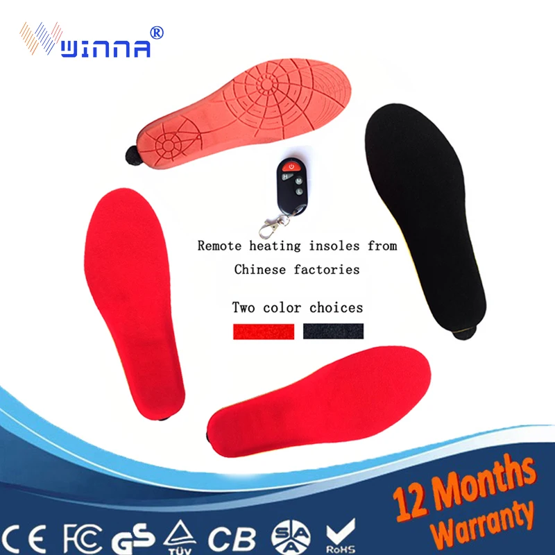 Новинка Беспроводная обувь с подогревом и пультом дистанционного управления