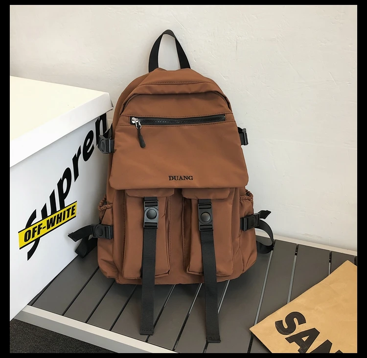 

PB2357 Men's fashion trend street Korean casual large-capacity backpack