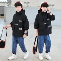 spring autumn coat outerwear top children clothes kids costume teenage formal home outdoor boy clothing high quality