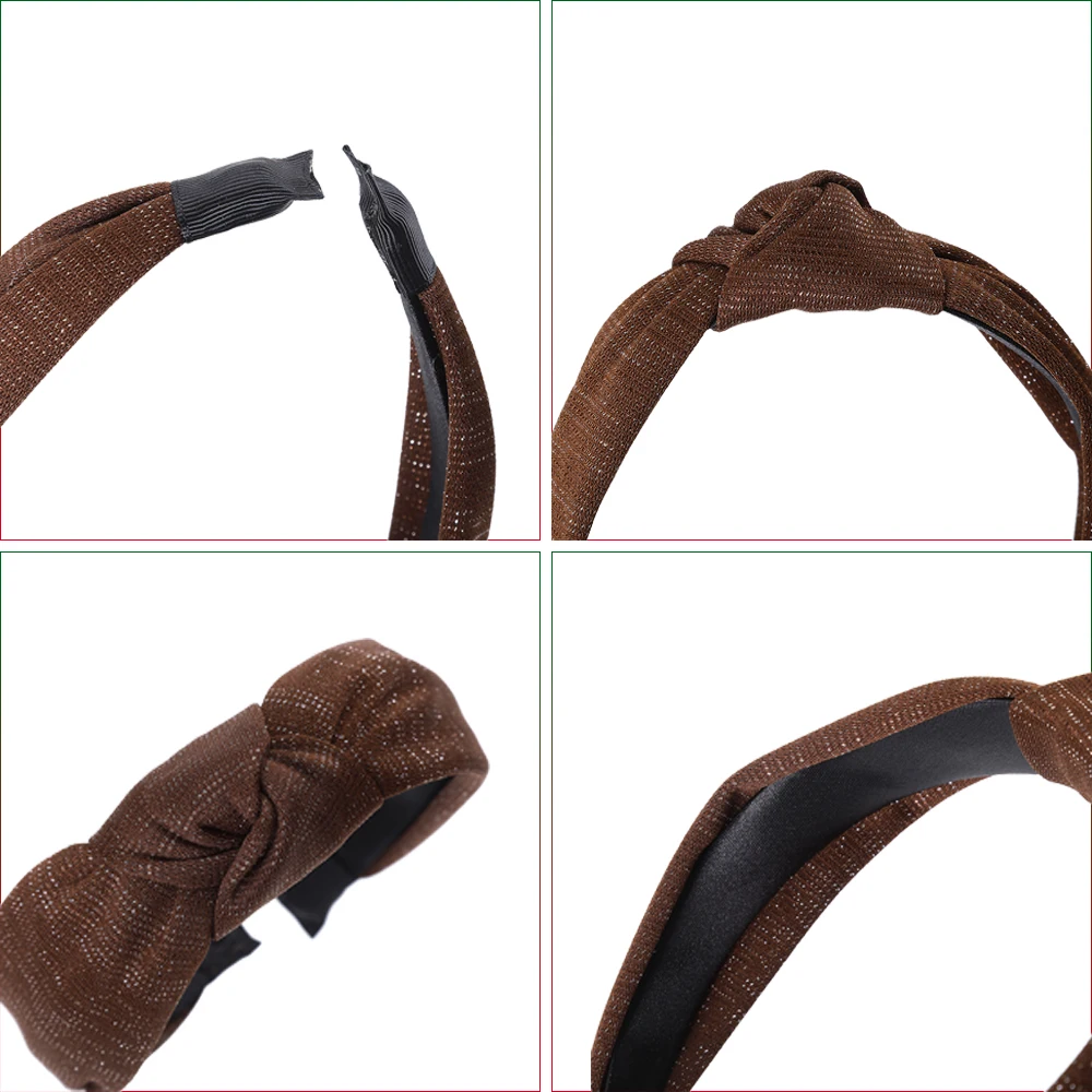 

Molans Solid Color Headband Hair Accessories Women Girls Party Hair Hoop Velvet Handmade Winter Hair Bezel Headwear