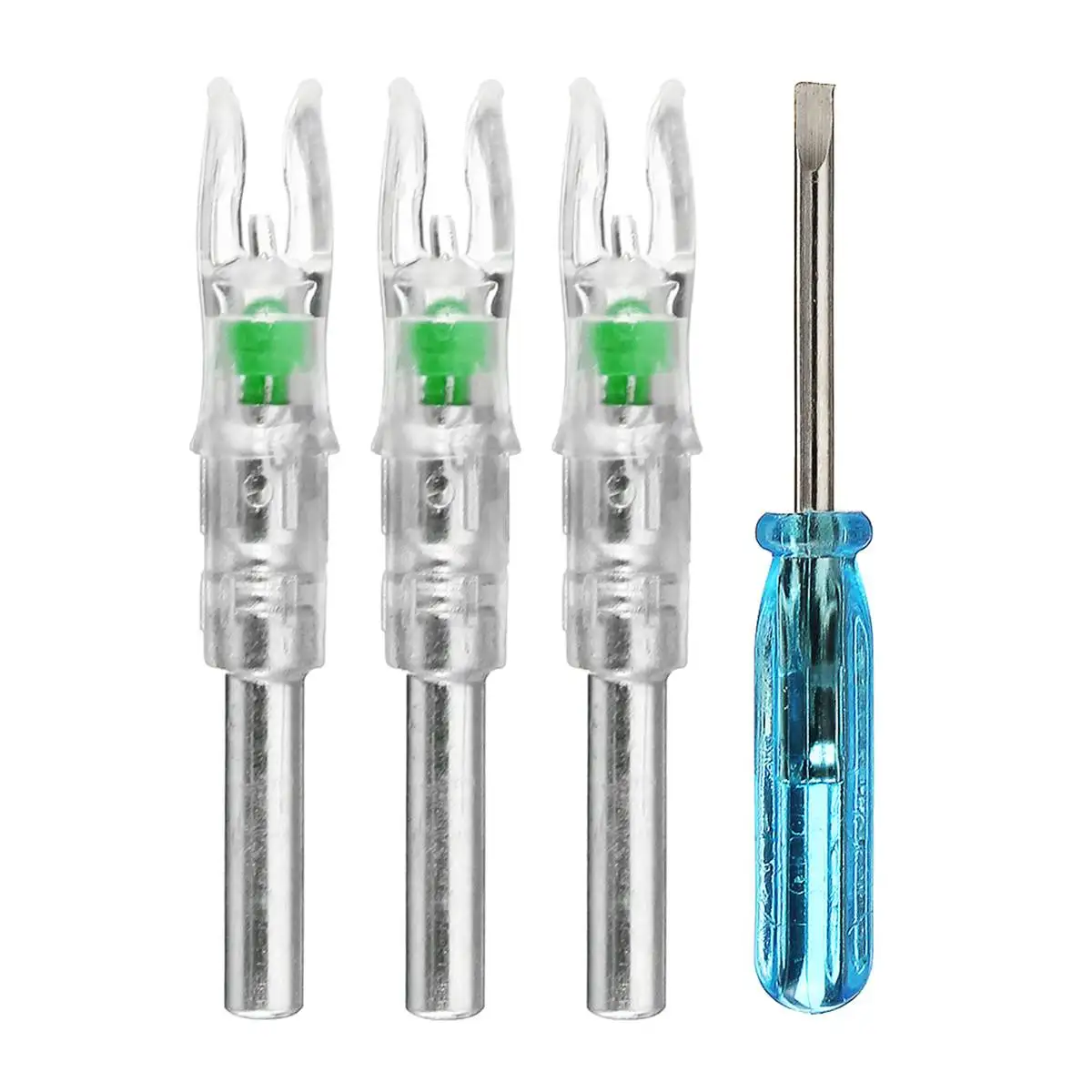 3 шт. стрела Nock автоматически стрел и для стрельбы из лука под открытым освещенный