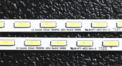 Светодиодная лента подсветки для Samsung UE49NU7670 UE49NU7140 UE49NU7100 BN61-15483A BN96-45953A 45953B LM41-00630A