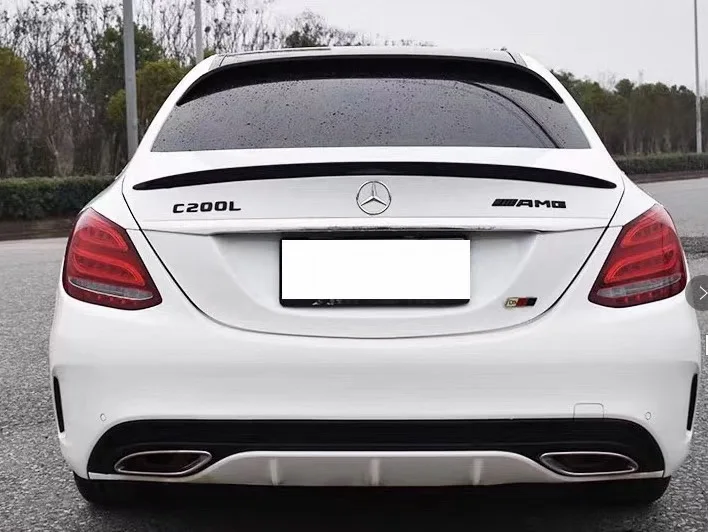 Спойлер на крышу для Benz W205 задний спойлер из АБС-пластика C180 C200 C260 Типоразмер 2015 + |